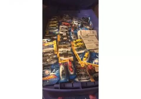 Over $20,00 worth of unopened hotwheels and NASCAR diecast items